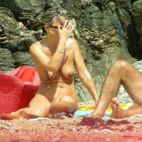 Pic #1 Mature On A Beach