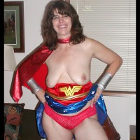 Pic #10 Topless Girlfriend Wonder Woman Exposed