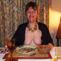 Pic #2 Topless Wife Super Supper Time