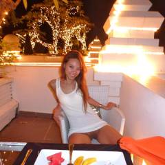 Pic #1 My Photos:&nbsp;Showing My Pussy At Restaurant