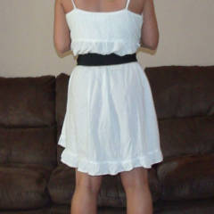 Pic #3 White Dress Part 1 - Blonde, High Heels Amateurs, Wife/wives