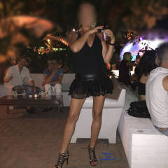 Pic #2 Elena In Vacanza - Elena At Holidays - Public Exhibitionist, Public Place, See Through