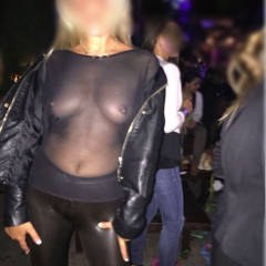 Pic #5 Elena In Vacanza - Elena At Holidays - Public Exhibitionist, Public Place, See Through