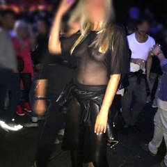 Pic #6 Elena In Vacanza - Elena At Holidays - Public Exhibitionist, Public Place, See Through