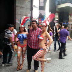 Pic #5 Time Square Girls..... Ohh - Big Tits