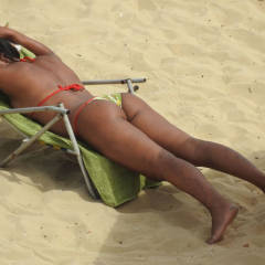 Pic #3 Casa Caiada Beach, Olinda City - Beach, Bikini Voyeur, Brunette
