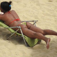 Pic #4 Casa Caiada Beach, Olinda City - Beach, Bikini Voyeur, Brunette