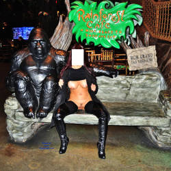 Pic #6 What Happens In Vegas .. I Show To You! Part 1 - Big Tits, Public Exhibitionist, Public Place