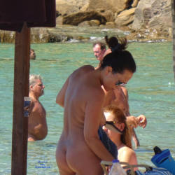 Pic #1 My First Only FKK Contri  - Nude Girls, Big Tits, Outdoors, Beach Voyeur