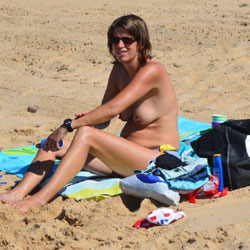 Pic #8 Milf On Beach - Topless Girls, Beach, Outdoors, Beach Voyeur