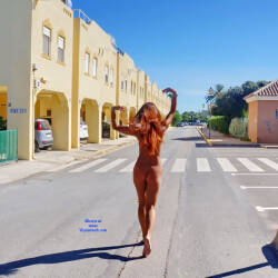Pic #3 Walk On Vera Playa! - Nude Girls, Public Exhibitionist, Flashing, Outdoors, Public Place, Small Tits, Amateur