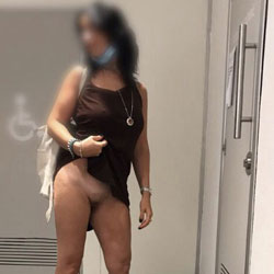 First Time At Ikea...Without Panties - Pantieless Girls, Public Exhibitionist, Public Place, Amateur