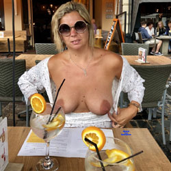 Pic #6 Nude In Public, Vote For Me - Nude Girls, Big Tits, Blonde, Public Exhibitionist, Flashing, Outdoors, Shaved, Amateur