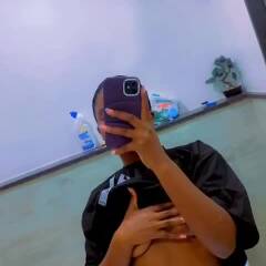 Tits out at a friends house