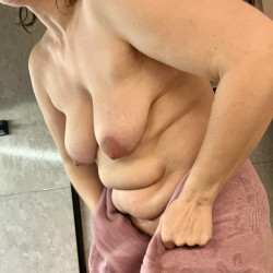 Medium tits of my wife - Claudia