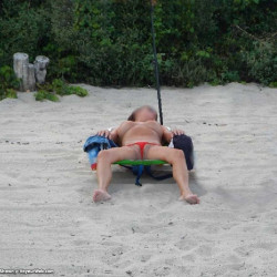 Pic #2 Naked on the Beach