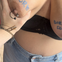 Pic #3 My pierced Colombian whore wife