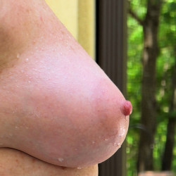 Medium tits of my girlfriend - D from DE