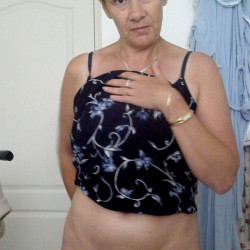 Dominique P. is glad to show herself naked for all to see