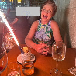 Alane in Cancun for 72 Birthday