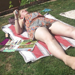 Pic #8 Carrie Yard Tanning