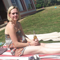 Pic #5 Carrie Yard Tanning