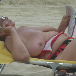 Pic #3 Huge Saggy Tits Granny Topless