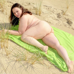 Pic #6 Naked on a public beach