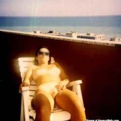 Pic #1 My Wife On the balcony 1 of 2 through the years