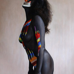Pic #7 Black bodypainting
