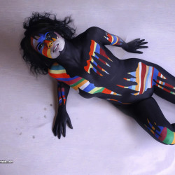 Pic #8 Black bodypainting